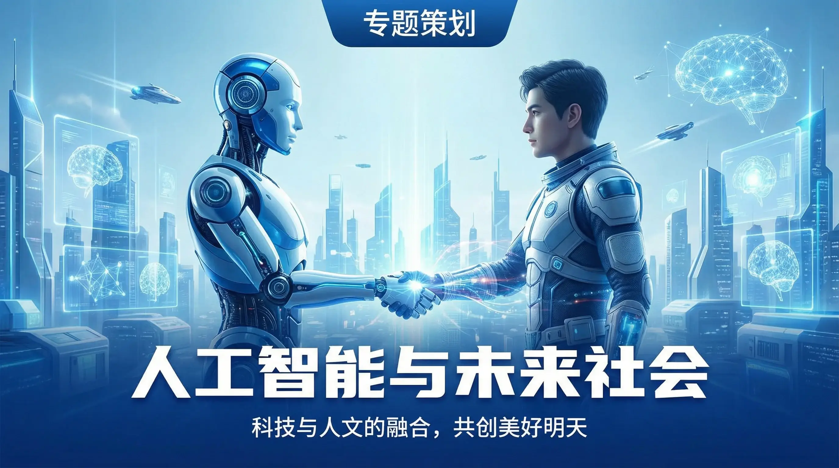 人工智能与未来社会专题 - pptx 深度报道